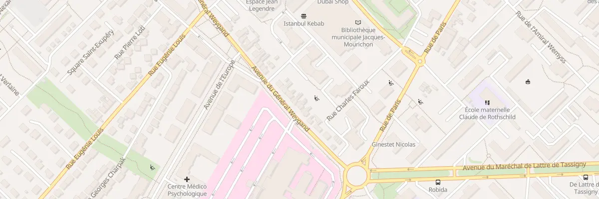 Plan du 35 Av du Gen Weygand à Compiègne