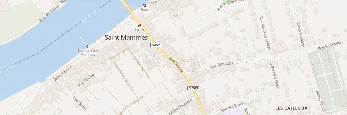Plan du 47 Rue Grande à Saint-Mammès