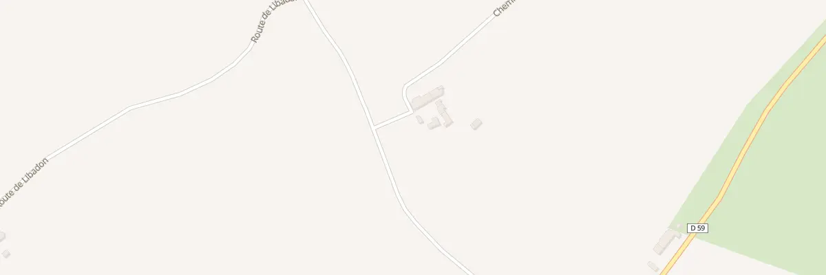 Plan du 5 Che de Villeret à Vinon