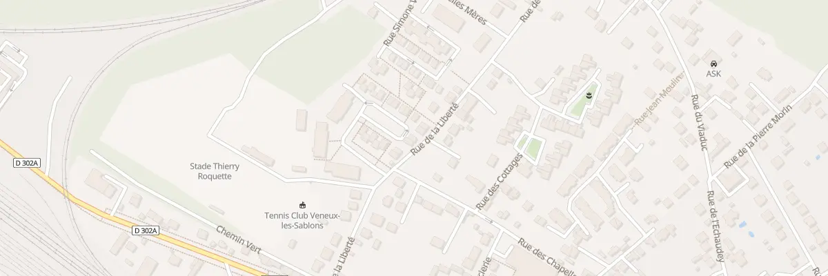 Plan du 13D Rue de la Liberte à Moret-Loing-et-Orvanne