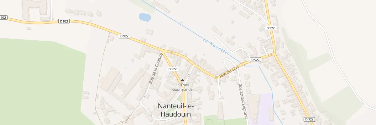 Plan du 21 Rue du Gué à Nanteuil-le-Haudouin
