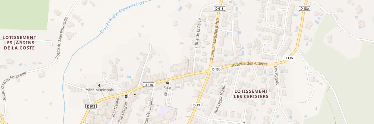 Plan du 334 Le Village à Maureillas-las-Illas