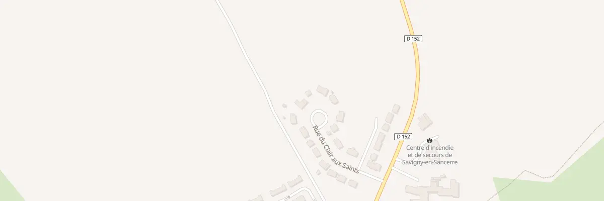 Plan du 9 Rue du Clair aux Saints à Savigny-en-Sancerre