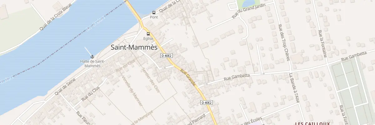 Plan du 45 Rue Grande à Saint-Mammès