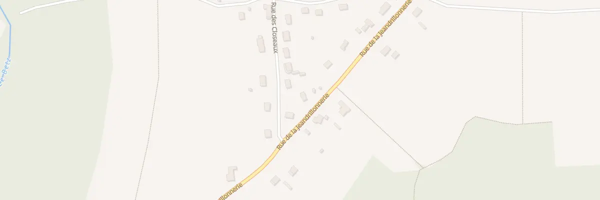 Plan du 14 Rue de la Jeandrillonnerie à Bransles