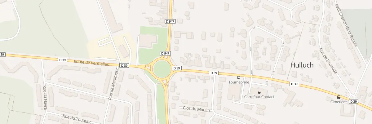 Plan du 70 Rue du Général Leclerc à Hulluch