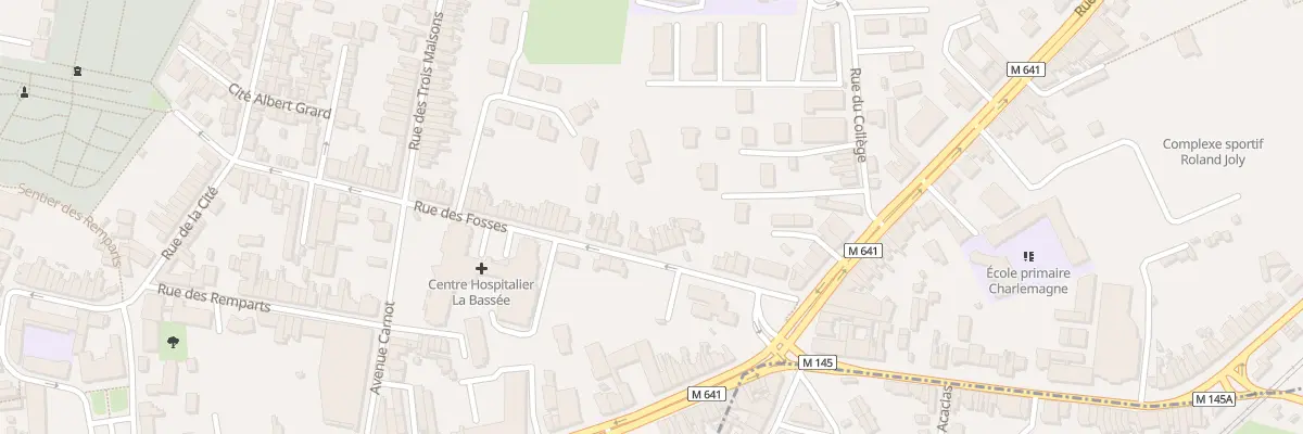 Plan du 71 Rue des Fossés à La Bassée