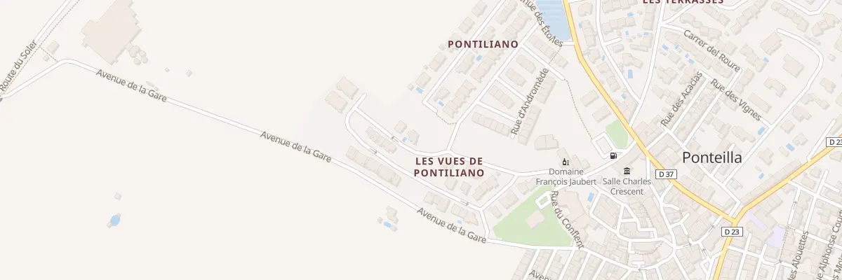 Plan du 18 Av Nelson Mandela à Ponteilla