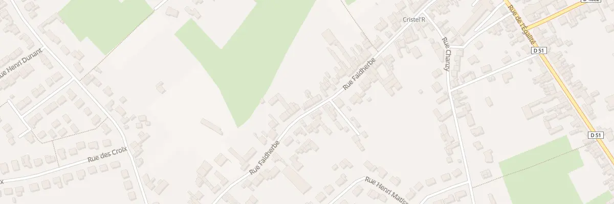 Plan du 41 Rue Faidherbe à Vimy