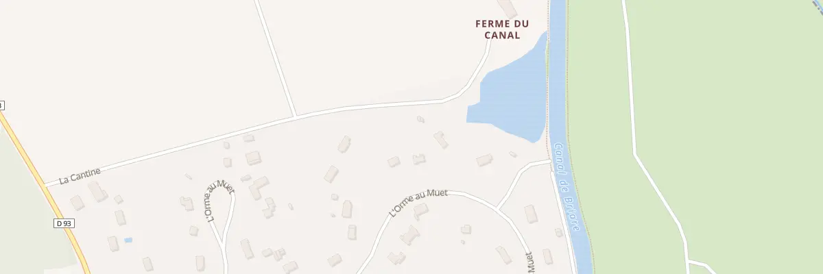Plan du 5418 L’Orme au Muet à Montcresson