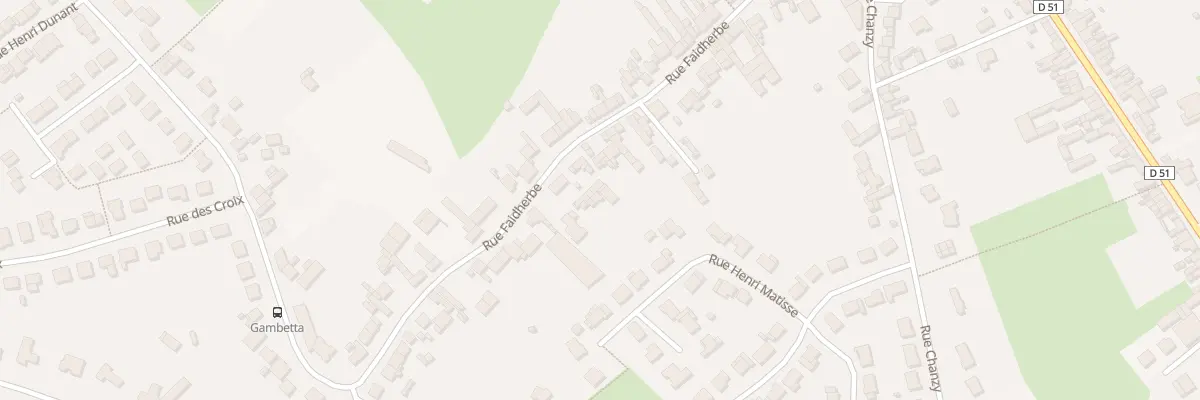 Plan du 58 Rue Faidherbe à Vimy