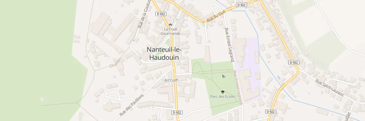 Plan du 32 Rue Gambetta à Nanteuil-le-Haudouin