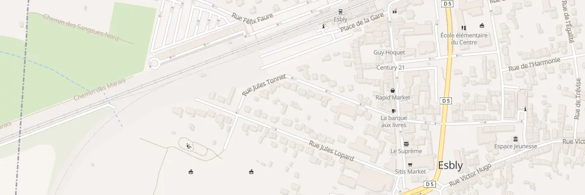 Plan du 21 Rue Jules Tonnet à Esbly