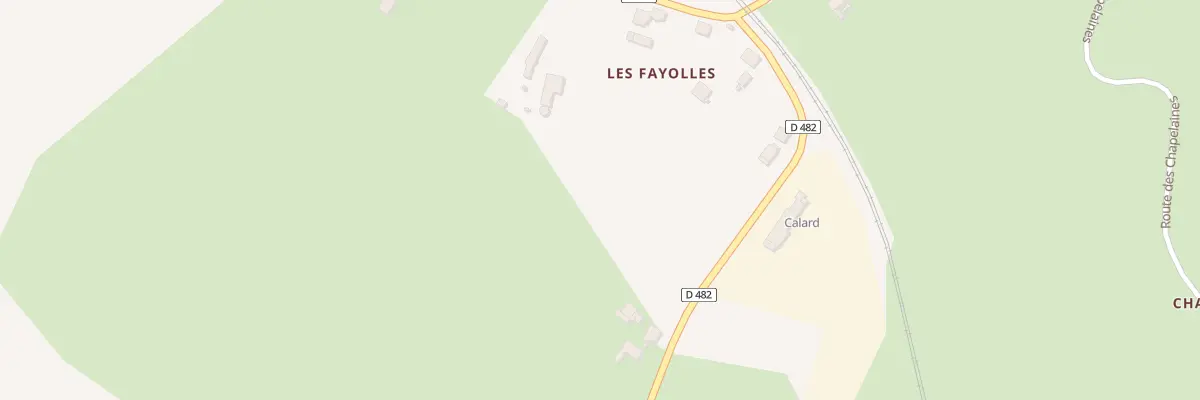 Plan du 6 Rte de la Merlerie à Hyds