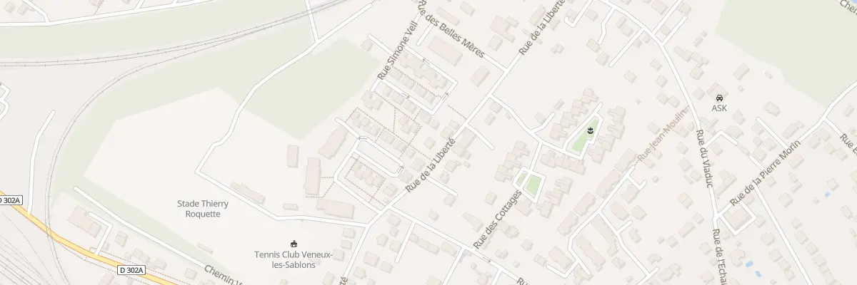 Plan du 15 Rue de la Liberte à Moret-Loing-et-Orvanne