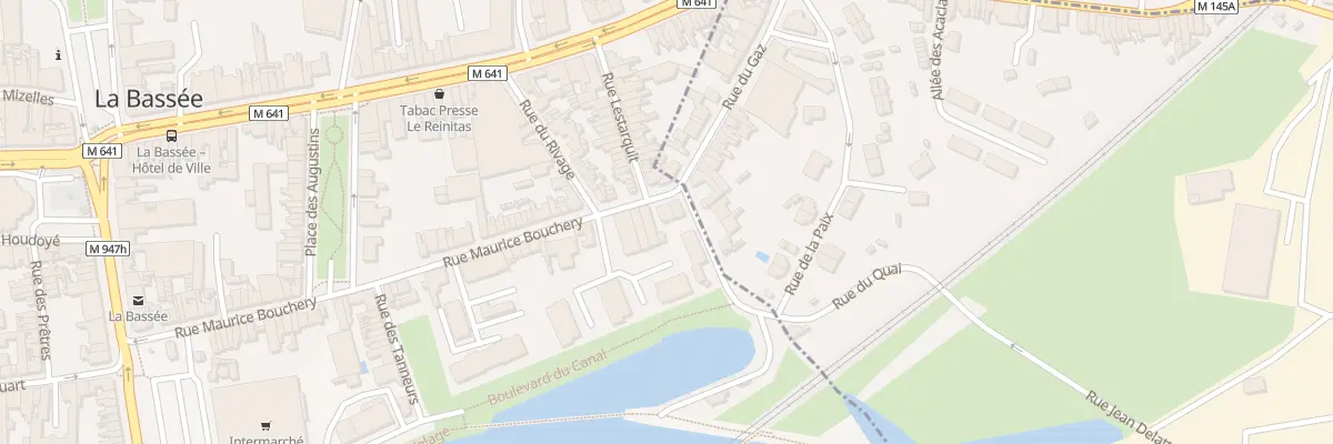 Plan du 88 Rue Maurice Bouchery à La Bassée