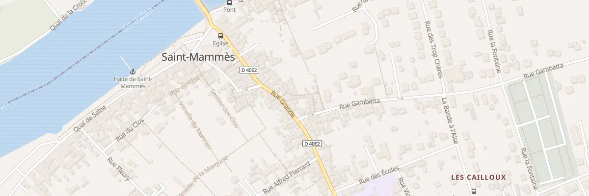 Plan du 53 Rue Grande à Saint-Mammès