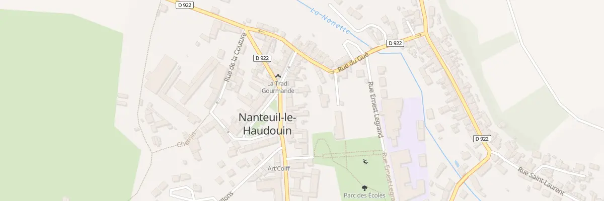 Plan du 54 Rue Gambetta à Nanteuil-le-Haudouin