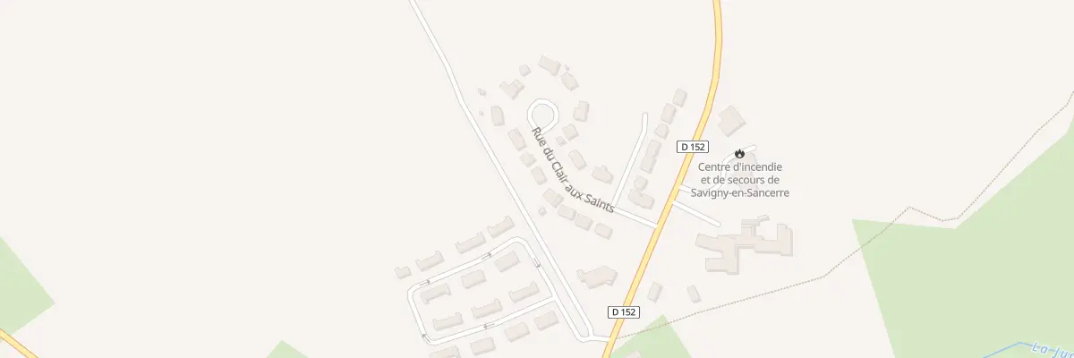 Plan du 5 Rue du Clair aux Saints à Savigny-en-Sancerre