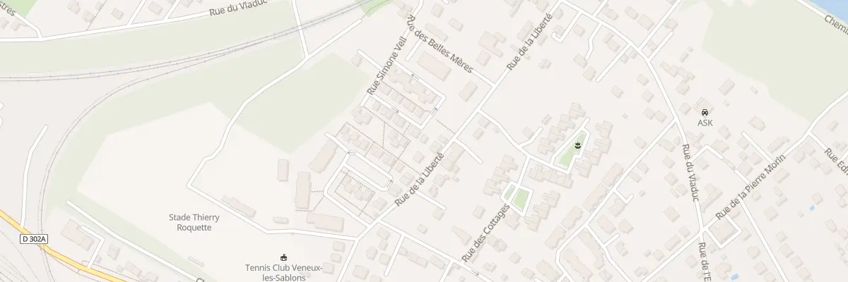Plan du 20 Rue Simone Veil à Moret-Loing-et-Orvanne