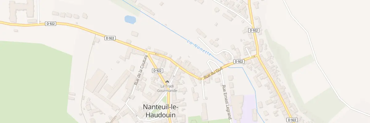 Plan du 34 Rue du Gué à Nanteuil-le-Haudouin