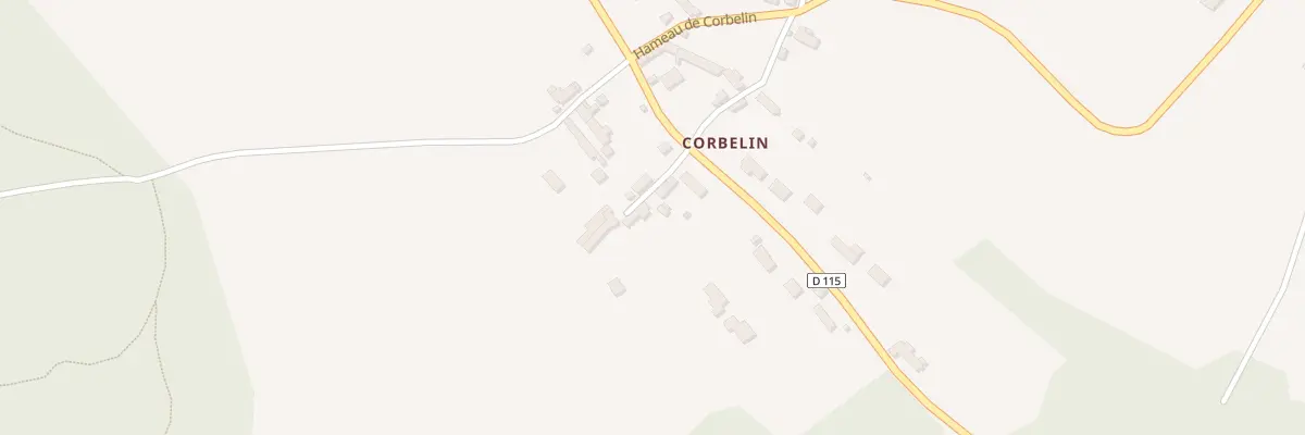 Plan du 20 Corbelin à Griselles