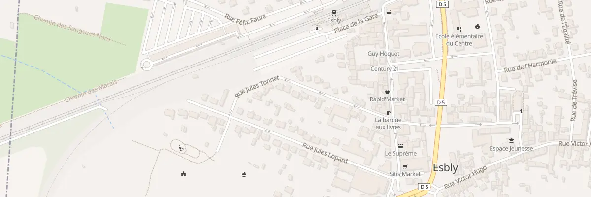 Plan du 19 Rue Jules Tonnet à Esbly
