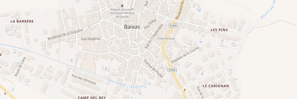 Plan du 29 Rue du 4 Septembre à Baixas