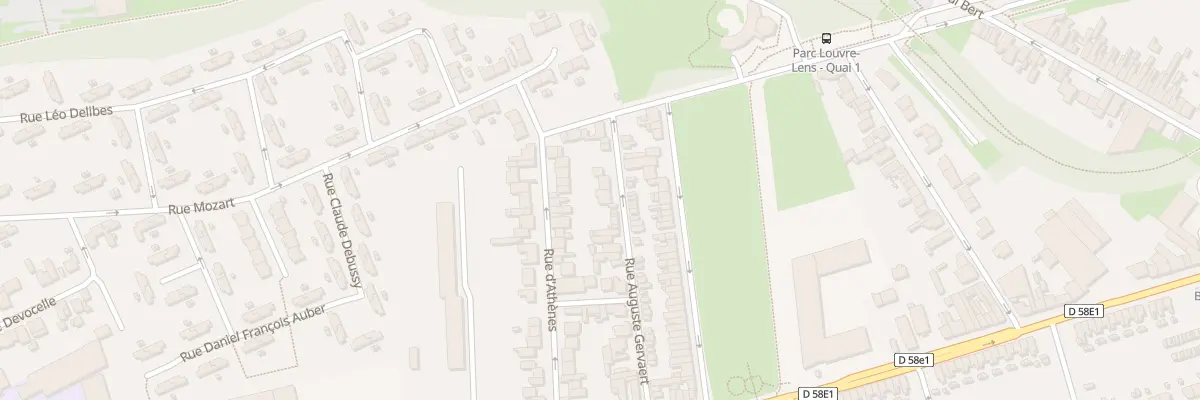 Plan du 15 Rue Auguste Gevaert à Lens