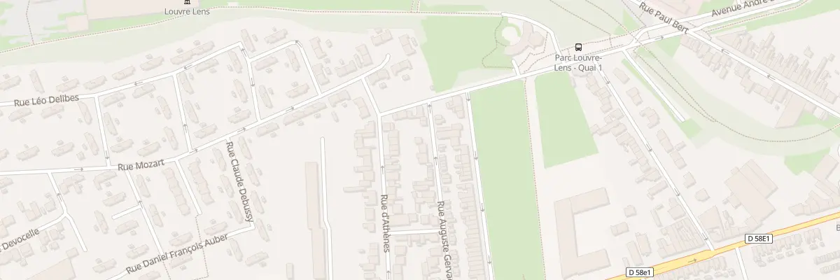 Plan du 19 Rue Auguste Gevaert à Lens