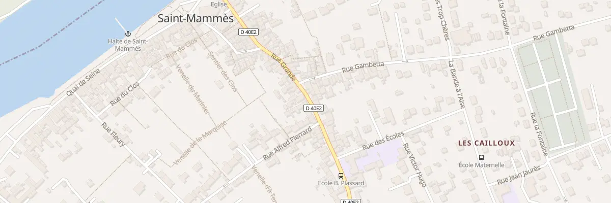 Plan du 54 Rue Grande à Saint-Mammès