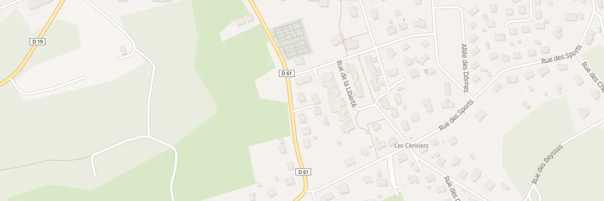 Plan du 7 Rue de la Chartreuse aux Ancizes-Comps