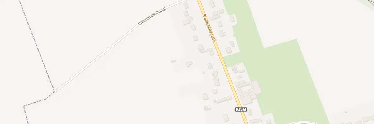 Plan du 4 Rte Nationale à Boiry-Becquerelle