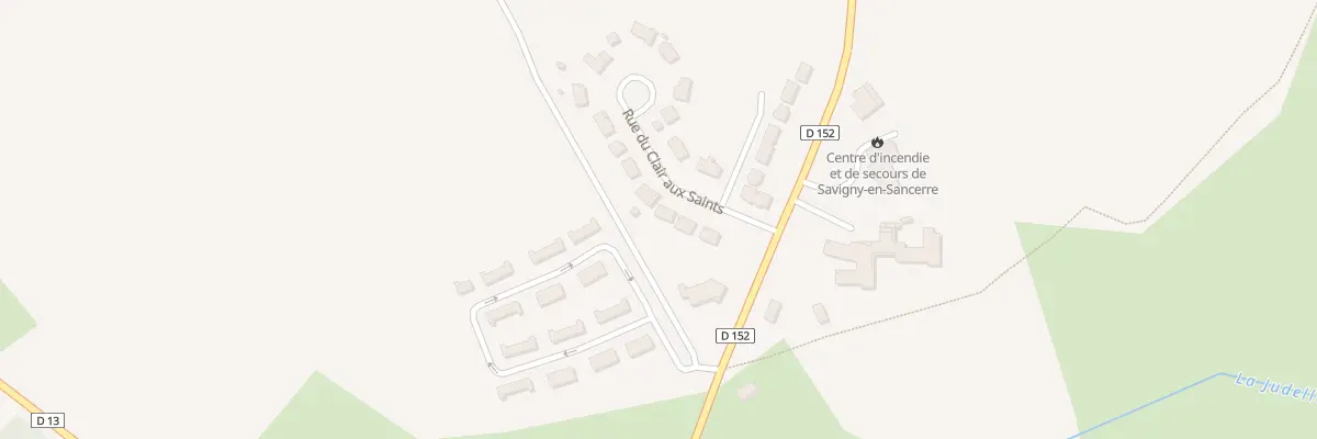 Plan du 3 Rue du Clair aux Saints à Savigny-en-Sancerre