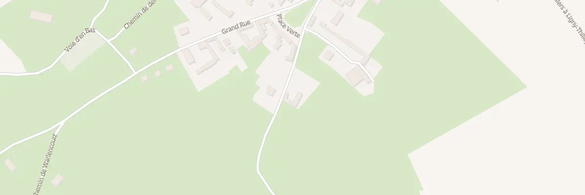 Plan du 49 Gr Grand Rue à Grévillers