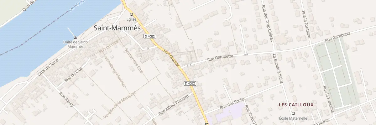 Plan du 5 Rue Gambetta à Saint-Mammès