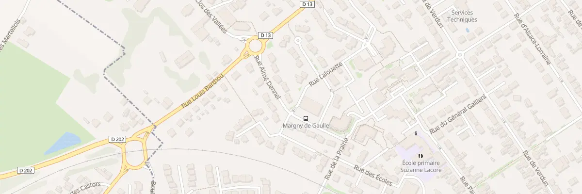 Plan du 114 Rue Aimé Dennel à Margny-lès-Compiègne