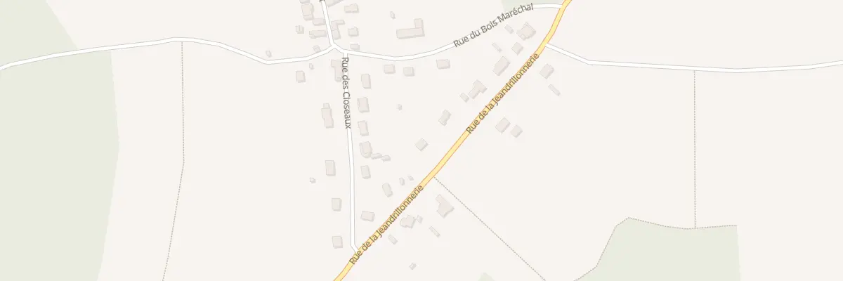 Plan du 12 Rue de la Jeandrillonnerie à Bransles