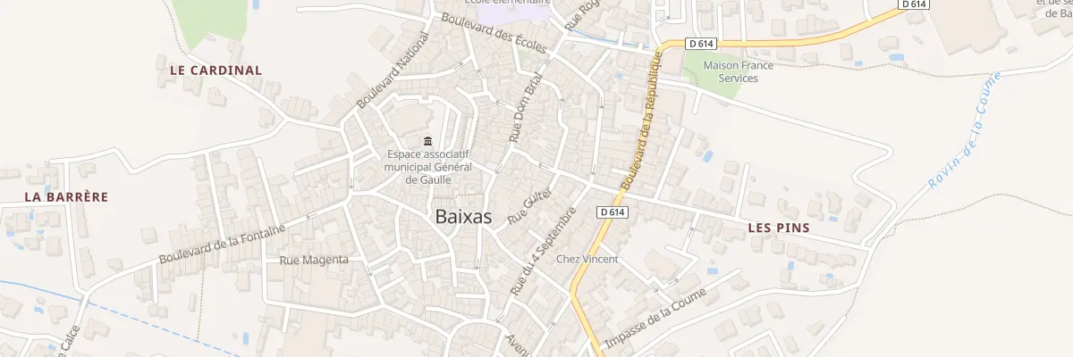 Plan du 10 Rue Porte de Pamiers à Baixas