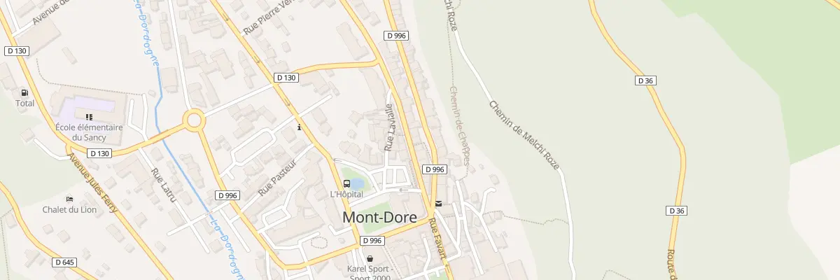 Plan du 18 Av des Belges à Mont-Dore