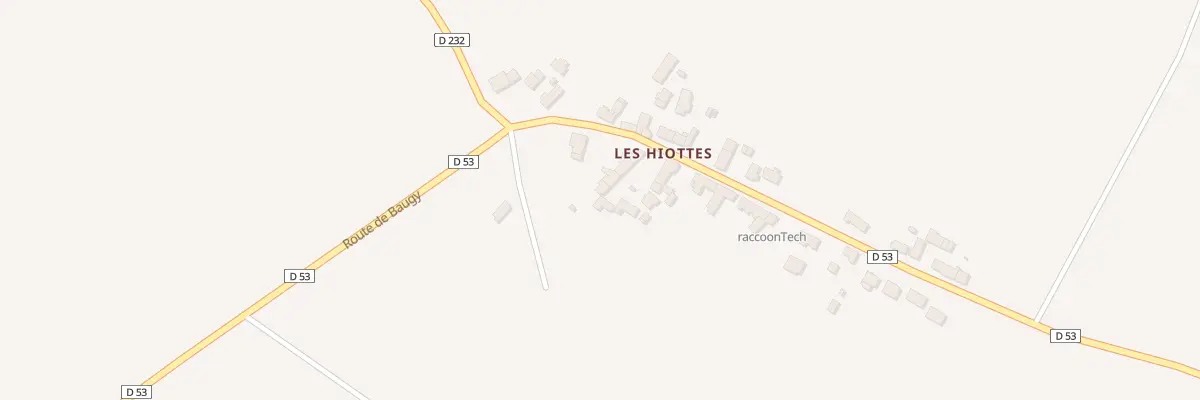 Plan du 23 Les Hiottes à Couy