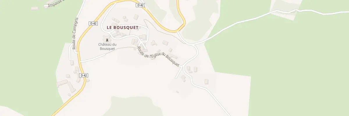 Plan du 5297 Le Bousquet à Montpeyroux