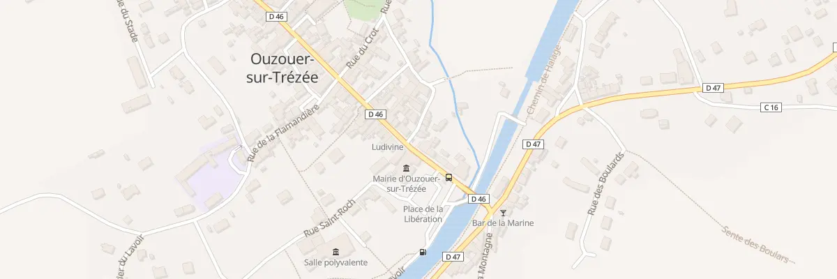 Plan du 2 Rue des Tanneries à Ouzouer-sur-Trézée