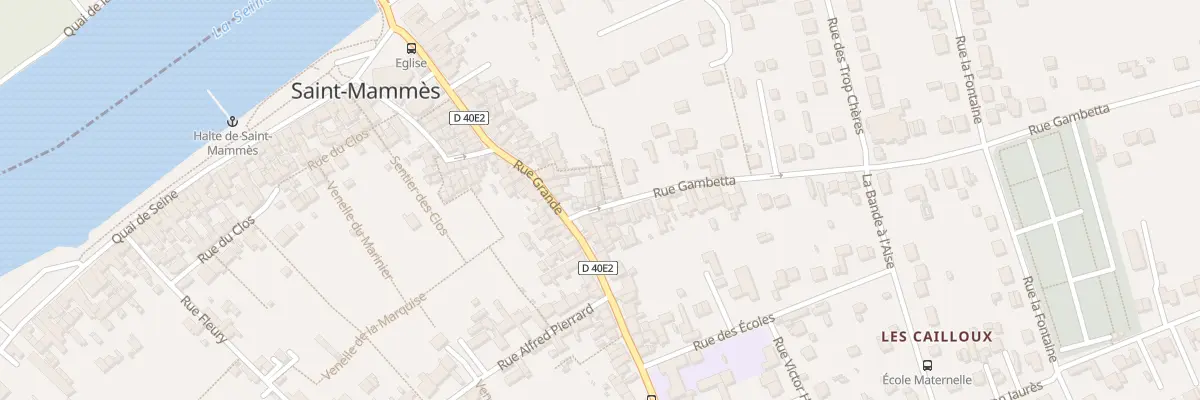 Plan du 7 Rue Gambetta à Saint-Mammès