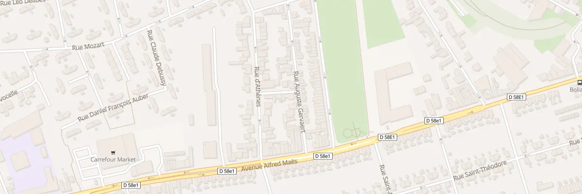 Plan du 5 Rue Auguste Gevaert à Lens