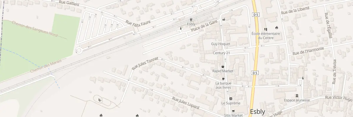 Plan du 24 Rue Jules Tonnet à Esbly