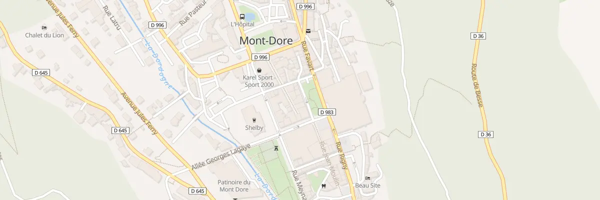Plan du 19 Pl du Panthéon à Mont-Dore