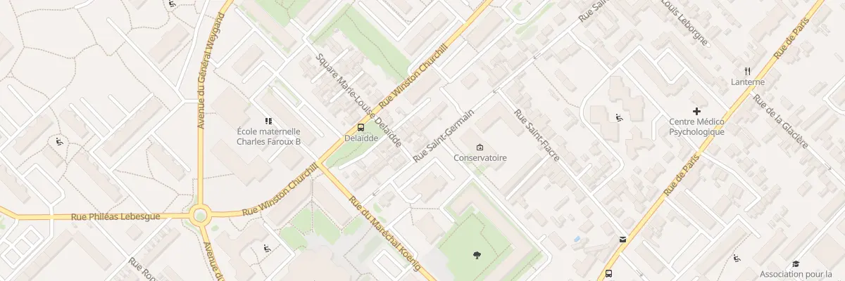 Plan du 46 Rue Saint-Germain à Compiègne