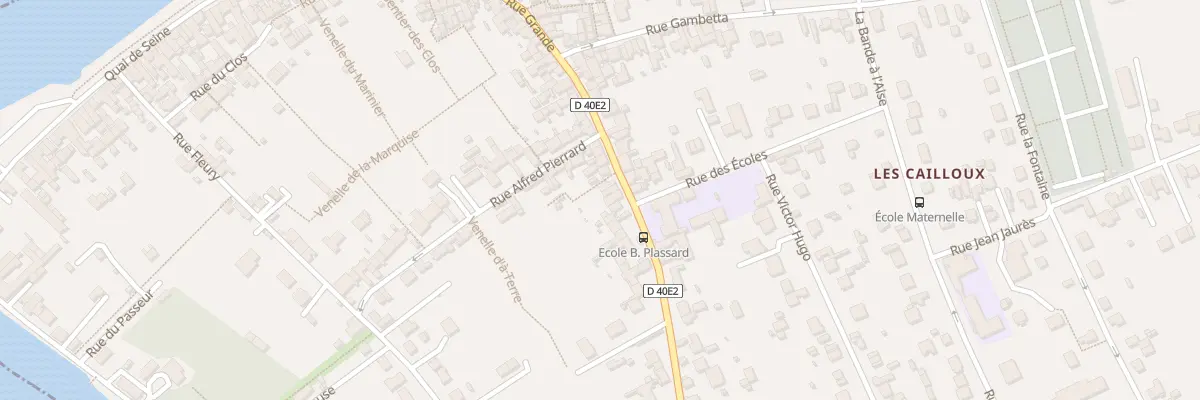Plan du 74 Rue Grande à Saint-Mammès