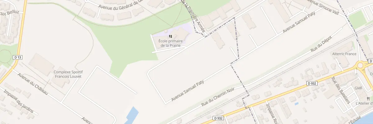 Plan du 213 Av Simone Veil à Venette